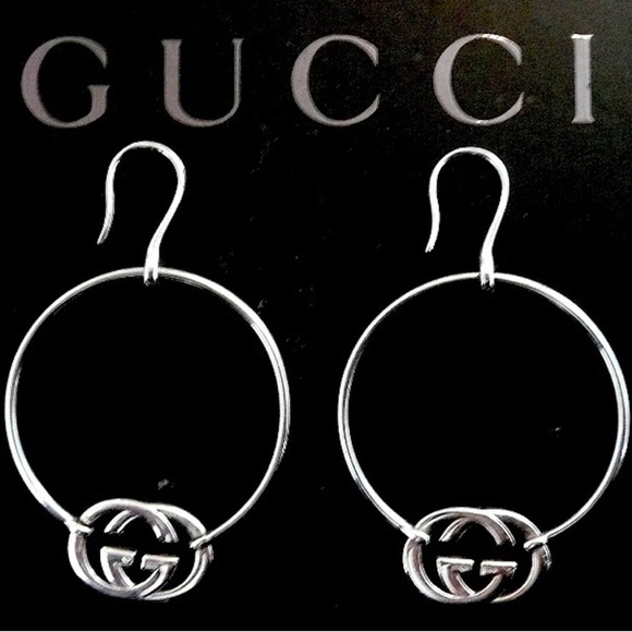 BNIB AUTHENTIC GUCCI EARRINGS - Picture 1 of 8